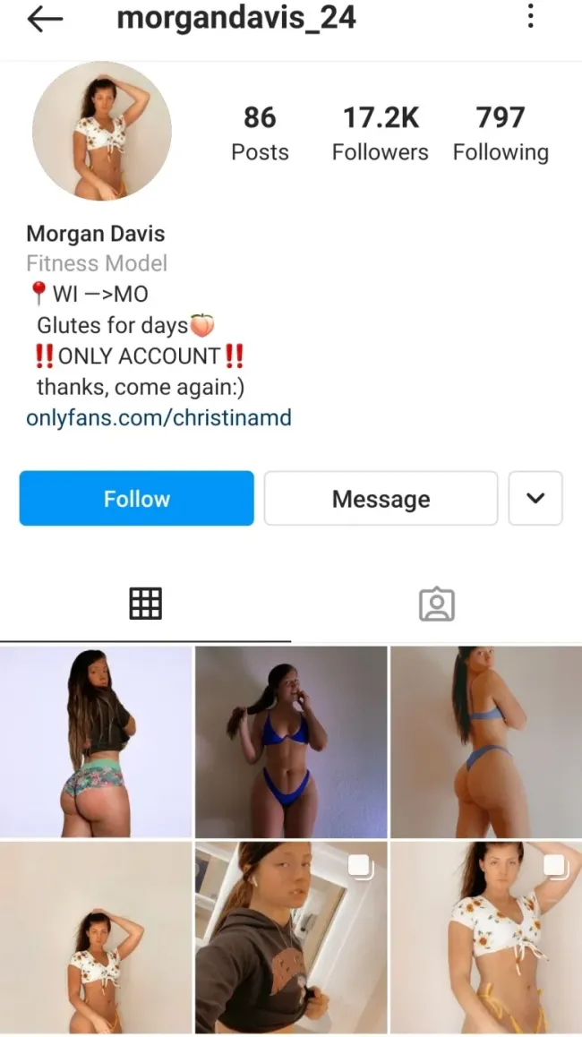 Morgan Davis aka christinamd 